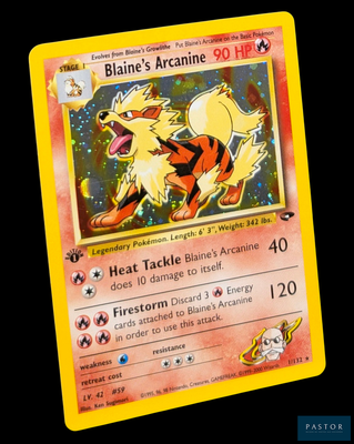 une carte Pokémon sur laquelle figure l'image d'un chat