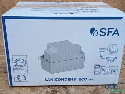 an image of a box of sanicodon ' s eco products sitting on a table