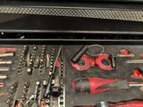 many tools in a tool case on the table