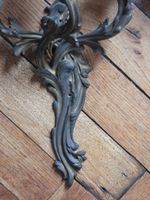 PAIRE D'APPLIQUES à trois bras de lumière en bronze de style… (photo 3)
