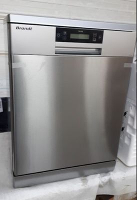 Lave-vaisselle pose libre BRANDT LVC144IX - 14 couverts - In…