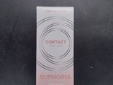 a close up of a box of contact euphoria on a table
