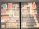 a picture of a book with a lot of stamps on it