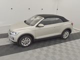 an image of a white volkswagen suv parked in a garage