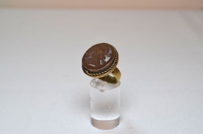 une image représentant une bague sur laquelle est posée une pièce de monnaie