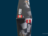 two boxes of lego speed cars on a blue background
