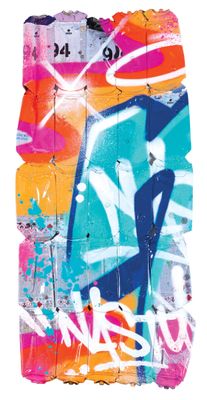 NASTY SPRAYS & COLORS 2, 2021 Aérosol sur bombes aérosol - Photo 1