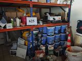 a room with a lot of items on the shelves