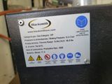 a label on the back of a machine that says blacksmith
