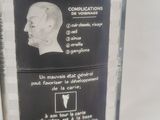 a glass vase with a list of different types of hair