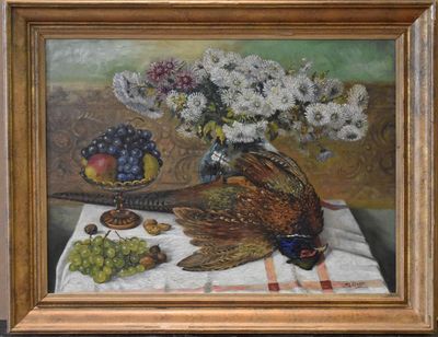 Marcel PIPART (1892-1982) Nature morte au faisan
