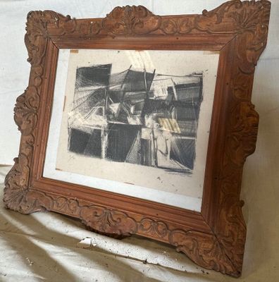 une photo d'une photo représentant un homme et une femme dans un bateau