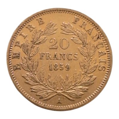 gros plan d'une pièce de monnaie sur fond blanc