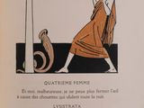 an image of a book with a picture of a woman and a dog