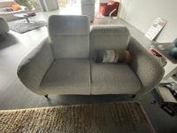 Deux canapés AMSTERDAM 2 et 3 places en tissu beige + Table … (photo 3)