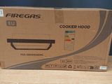 a cardboard box with a picture of a cooker hood on it