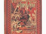 un livre rouge avec l'image d'un homme à cheval