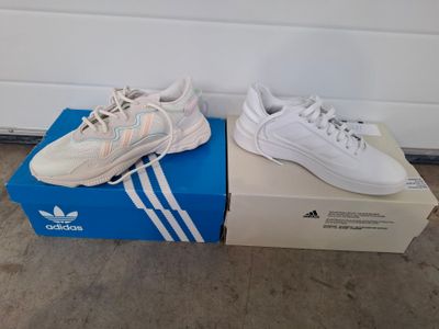 2 paires de baskets femmes ADIDAS Zntasy et Ozweego W (Point…