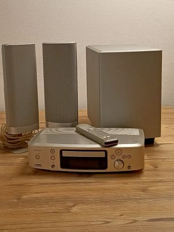 DENON : home cinéma modèle S-101 (télécommande et câbles)