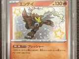 gros plan d'une carte pokemon dans un étui en plastique