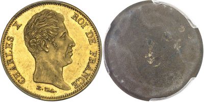 un gros plan d'une pièce de monnaie avec un visage dessus
