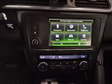 a picture of a car dashboard with a green screen on it