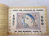 un timbre sur lequel figure le dessin d'une femme