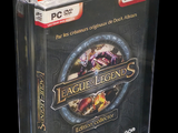 une image représentant un boîtier de jeu vidéo de League of Legends