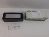 a box and a box of electronic equipment on a table