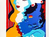 an image of a painting of a woman and a man