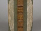a book that is open to show a picture of a book