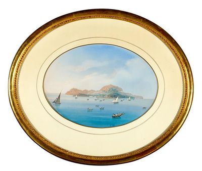 une image d'une peinture de bateaux dans l'eau
