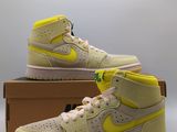 Nike Air Jordan 1 Retro High jaune citron
