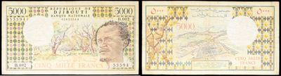 deux images différentes représentant un homme et une femme sur deux billets de banque différents
