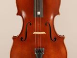 an old violin with a bow on a white background