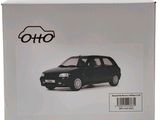 a box with a picture of a small car in it