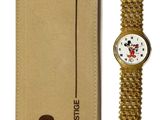disney mickey mouse watch in a box with a watch strap
