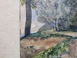 a picture of a painting on the wall of a house