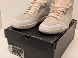 Nike Air Jordan 1 Mid beige / blanc, pointure 11,5