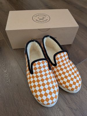 Paire de charentaises de marque CHAUSSE MOUTON
