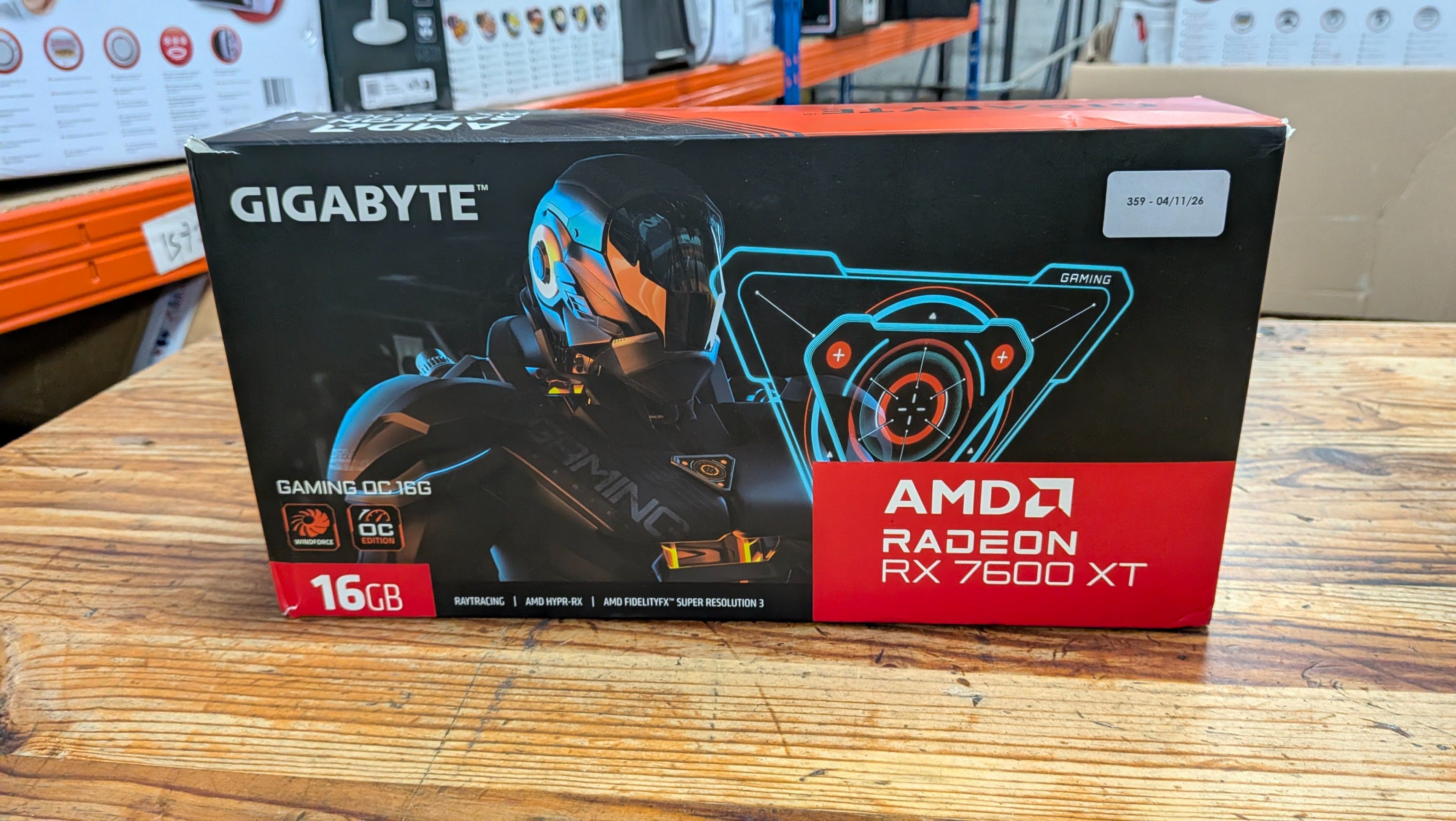 CARTE GRAPHIQUE GIGABYTE AMD RADEON RX 7600XT 16GB OC BON ET…