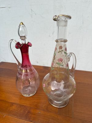 2 carafes anciennes