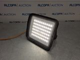 a close up of a light that is on a table