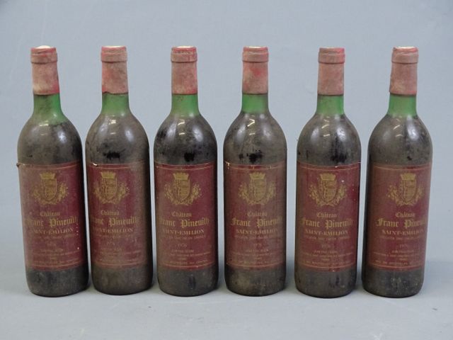CHATEAU FRANC PINEUILH, St Émilion, MEB au château, 6 bouteilles ...