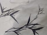 a picture of a painting of a bird on a branch
