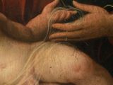 an image of a painting of a naked woman with a bird in her hand
