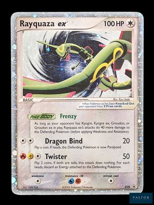 une image d'une carte Pokémon sur laquelle figure un dragon