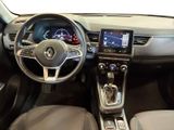 the interior of a car with a steering wheel, dashboard, and dashboard controls