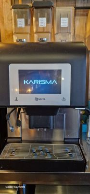 a coffee machine that is sitting on a counter