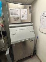 Machine à glaçons SCOTSMAN xsafe + chariot inox